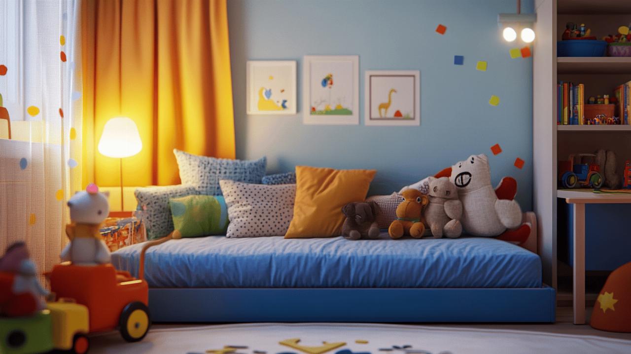 Canape lit dans la chambre d’enfant : le mobilier indispensable pour les parents attentionnes